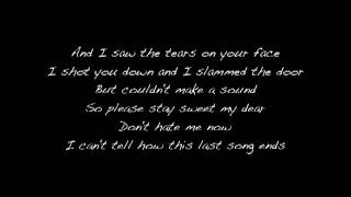 The Last Song Ever- Secondhand Serenade with Lyrics