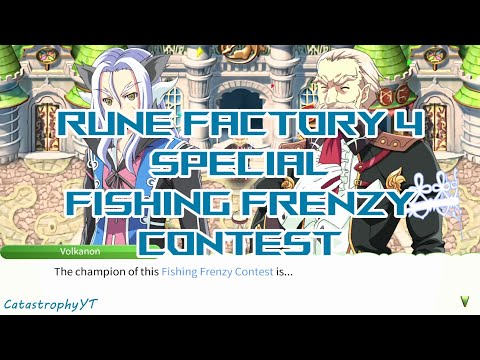Fishing Frenzy Contest (Tips & Tricks) - Rune Factory 4 Special