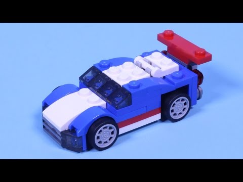 Vidéo LEGO Creator 31027 : Le bolide bleu