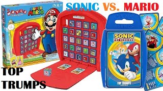 Sonic The Hedgehog & Super Mario Top Trumps - Review & Overview