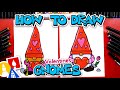 How To Draw A Valentine's Gnome