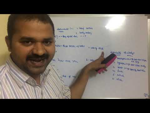 What is HTML and Important Points On HTML tags