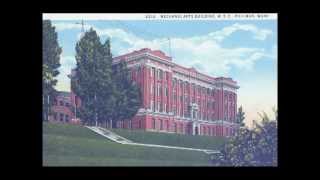 Crimson and Gray Girl / Washington, My Washington.  1934.