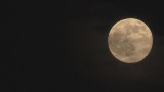 AMAZING FULL MOON over Denver!