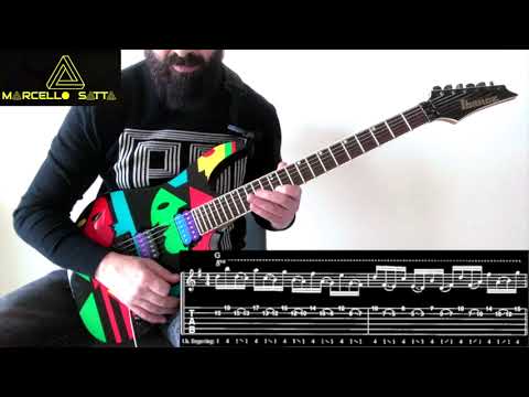 John Petrucci WILD STRINGDOM - Expanding your technique - Intervallic slide EX 11c - Ibanez Jpm p1