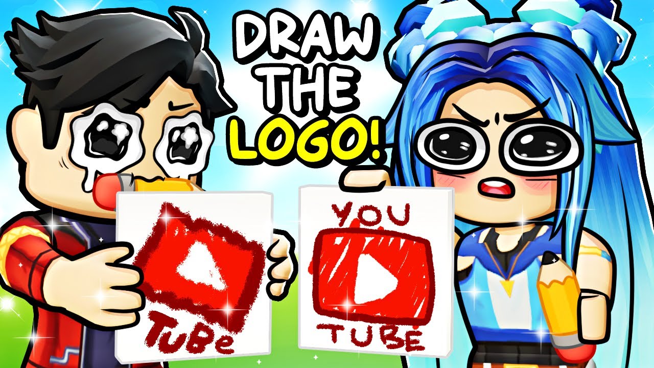 We Try Drawing Logos From Memory in Roblox!
