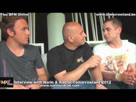 Interview with Norin and Rad at Tomorrowland 2012