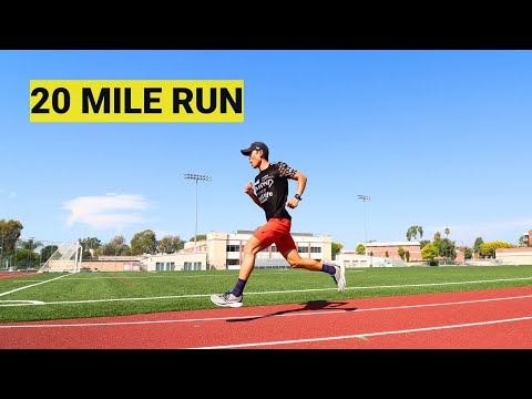 My Nutrition Plan For A 20-Mile Run Workout