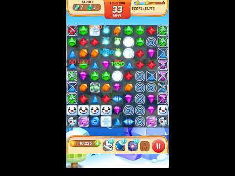 Jewel Match King Level 244 - Walkthrough ( No Booster )