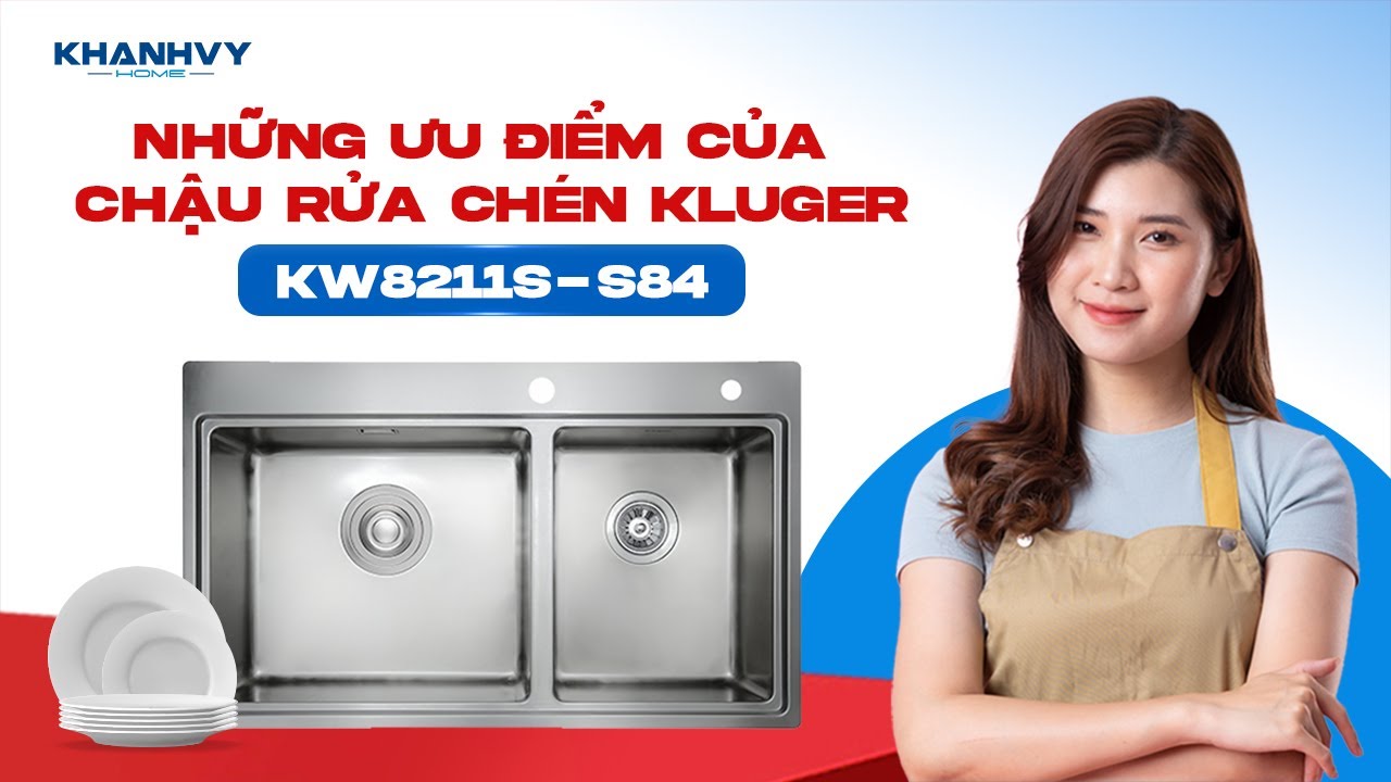 Chậu rửa bát Kluger KW8211S-S84