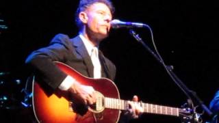 Lyle Lovett 11.1.13 Star Plaza Theatre, Merrillville, IN "Step Inside This House"