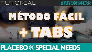como tocar SPECIAL NEEDS en guitarra PLACEBO ? TUTORIAL / ACORDES / RITMO / TABS