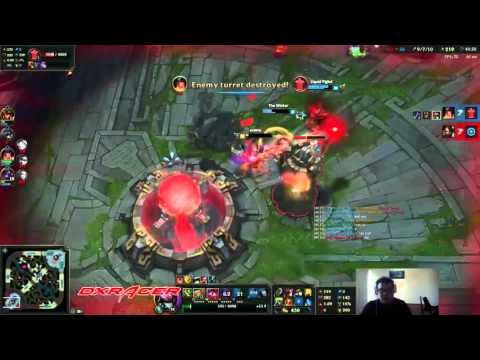 Scarra with an intense end of the game