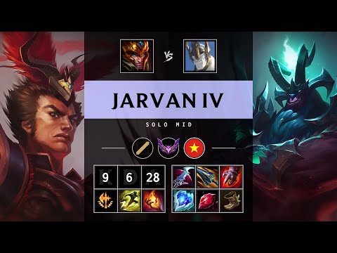 Jarvan IV Mid vs Galio - VN Master Patch 25.19