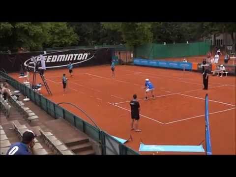 ISBO SPEEDMINTON WM 2013-Halbfinale Männer-PatrickSchüsseler-Per Hjalmarson