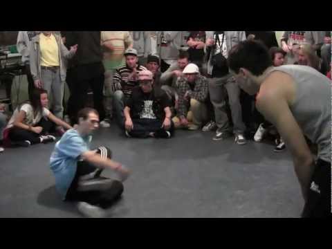 B-boy Tip Top T (H.B.T.C./Back2Back) vs B-boy Ramin (Magic Mad Men)