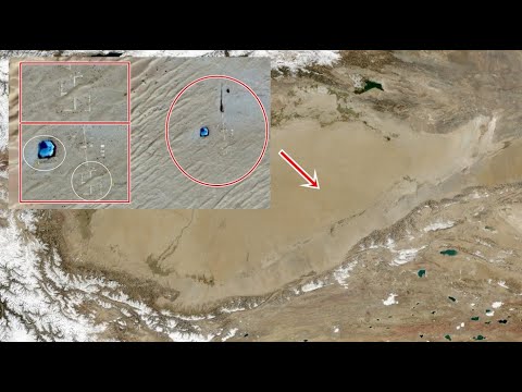 What is this in the Taklamakan Desert?