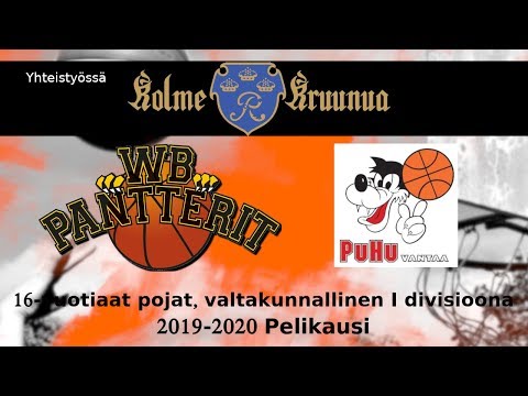 U16 WB-Pantterit - PuHu Juniorit