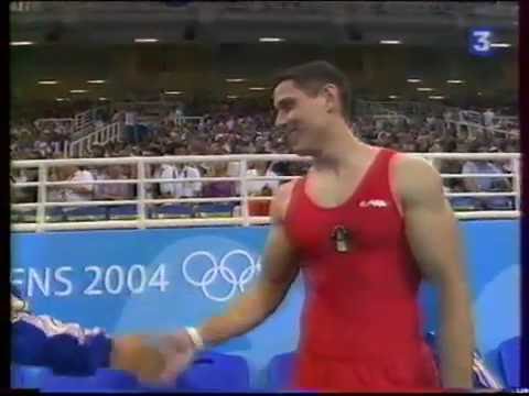 Răzvan SELARIU (ROU) vault - 2004 Olympics Athens TF