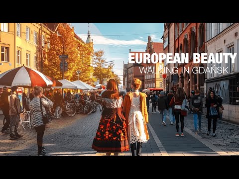 Gdańsk — One of Europe’s Most Beautiful Coastal Cities | 4K Walk