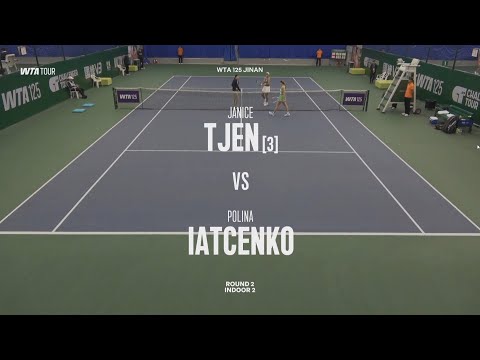 (3) Janice Tjen (INA) vs Polina Iatcenko  -   Game, Set and Match