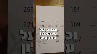 עונה גם למי שלא שאל - כיצד נראה הספר מבפנים