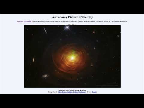 2023 July 17 - Shells and Arcs around Star CW Leonis