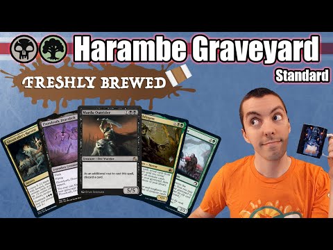 ☕ Freshly Brewed: Episode 26 - ⚫🟢 GB Harambe Graveyard - Playing Bo1 Standard With  Mardu Outrider!