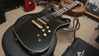 Video thumbnail for Jackson Mark Morton Dominion Pro Lamb of God Signature Guitar Mahogany Up Close Video Review by Essex Recording Studios