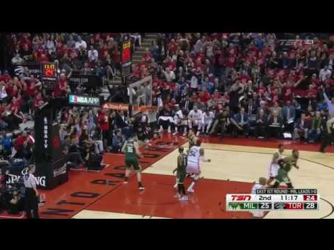 Raptors Raining Threes! | April 18, 2017