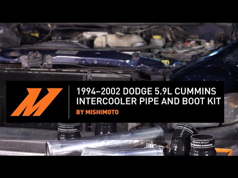 1994-2002 Dodge 5.9L Cummins Intercooler Pipe And Boot Kit Features & Benefits By Mishimoto