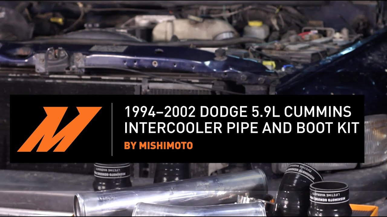 1994-2002 Dodge 5.9L Cummins Intercooler Pipe And Boot Kit Features & Benefits By Mishimoto
