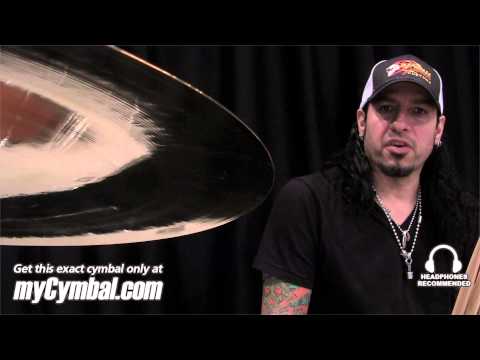 Sabian 20" AAX Chinese Cymbal - Brilliant - played by Xavier Muriel (22016XB-1022813D)