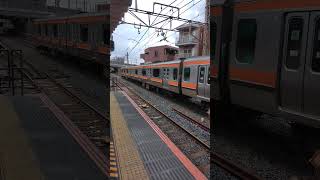 武蔵野線武蔵浦和駅南船橋行到着シーン