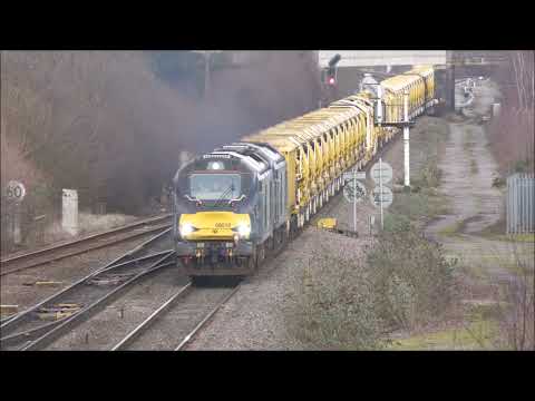 68018 68008 North Staffs Junct 11th February 2022 6X37 High Marnham   Fairwater
