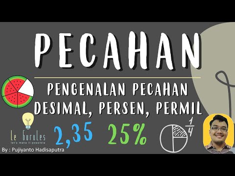 Pengenalan Pecahan & Menyederhanakan Pecahan - Matematika SMP
