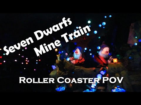 [HD] NEW! Seven Dwarfs Mine Train Roller Coaster POV - Magic Kingdom