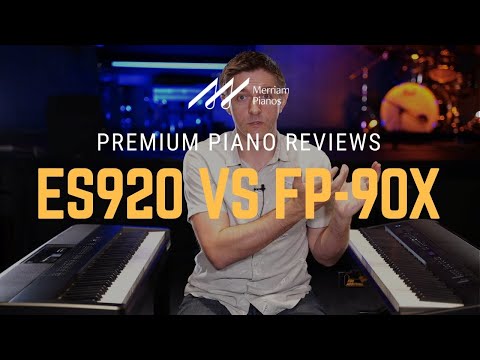 🎹Kawai ES920 vs Roland FP-90X Digital Piano Comparison - Feature Rich Flagship Digitals﻿🎹