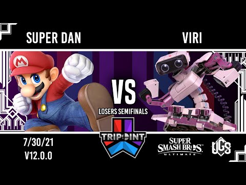 Tripoint Smash 107 - Losers Semifinals - Super Dan(Mario) Vs. Viri(ROB)