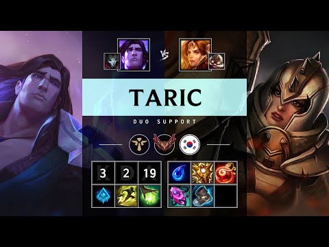 Taric Support vs Leona - KR Grandmaster Patch 25.17