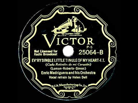 1935 Enric Madriguera - Every Single Little Tingle Of My Heart (Helen Dell, vocal)