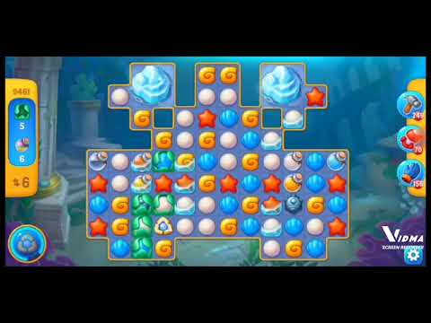 Fishdom. 9461 level no boosters and diamonds. 17 moves