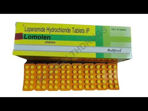 Loperamide hydrochloride lomolen
