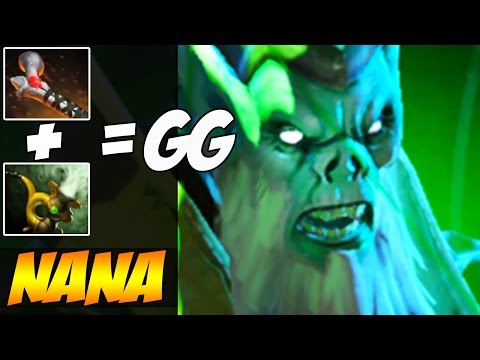 NaNa 7900 MMR Plays Necrophos with Rod Of Atos And Pipe - Dota 2