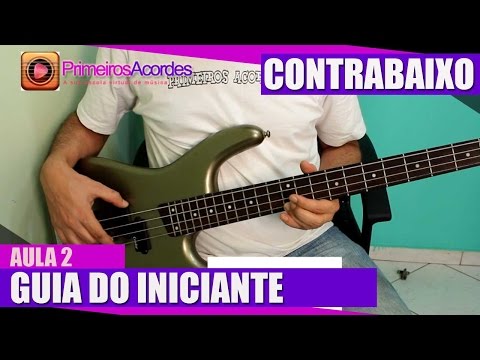 Curso de contrabaixo iniciante - Percepção auditiva (Aula 2)