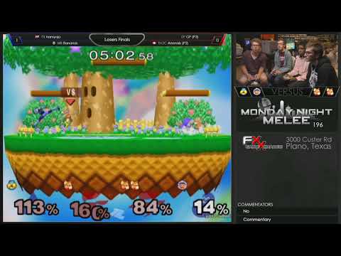 MNM 196 - hamyojo + Bananas vs GP + Arsenals - Losers Finals Melee