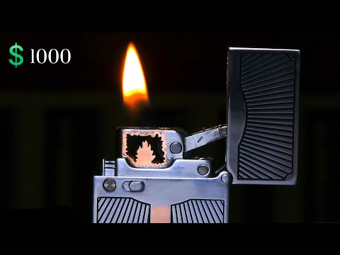 I Made a $1000 Custom Lighter – Here’s How it Works!