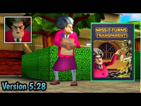 Scary Teacher - Miss T turns transparent | Pro Gamer