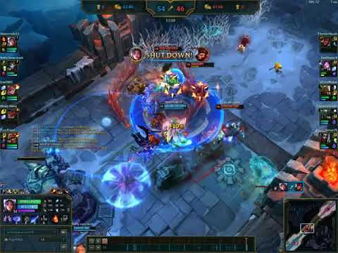 Irelia triple to end game with high ping