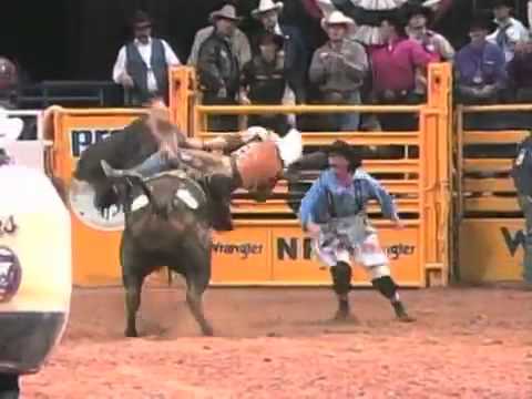 Vince Stanton vs Gas Hog - 99 NFR, Rd 9 (93 pts)